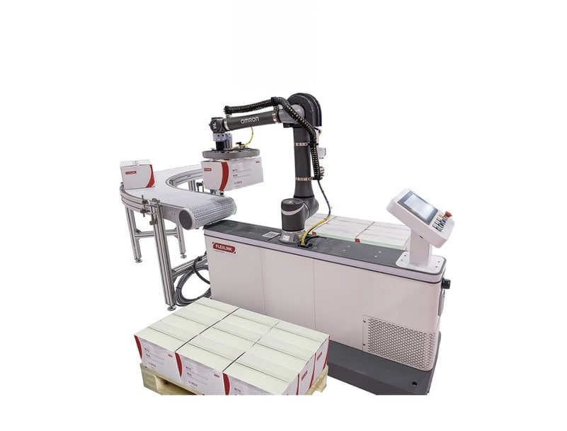 FlexLink extends its offer for collaborative palletizing